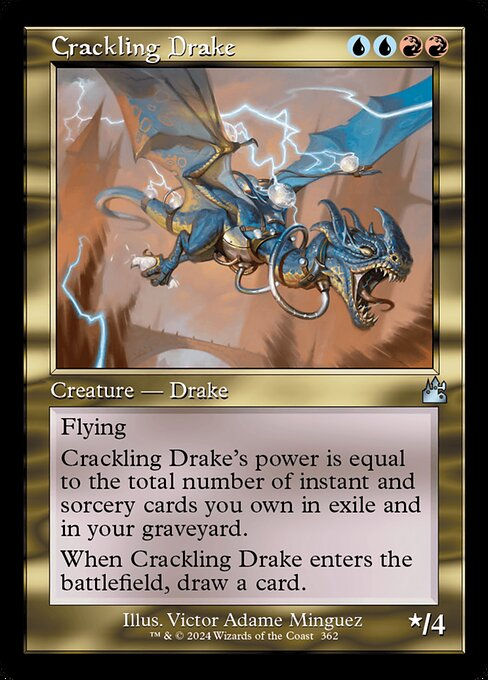 Crackling Drake (rvr) (362) / Retro