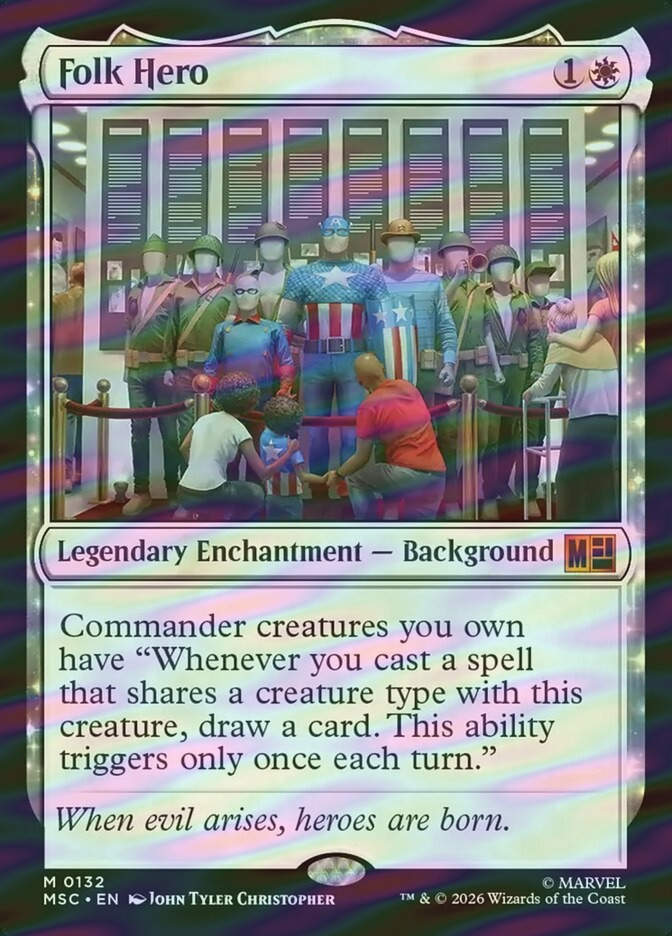 Folk Hero (MSC) (132) / Surge Foil