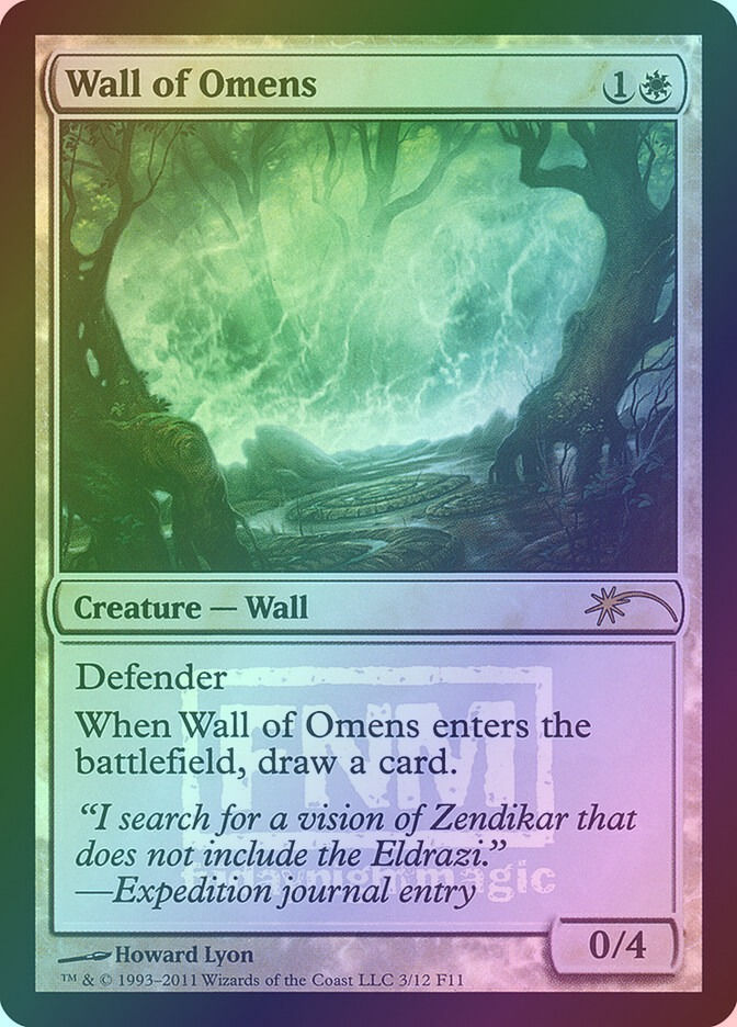 Wall of Omens (F11) (3) / Foil