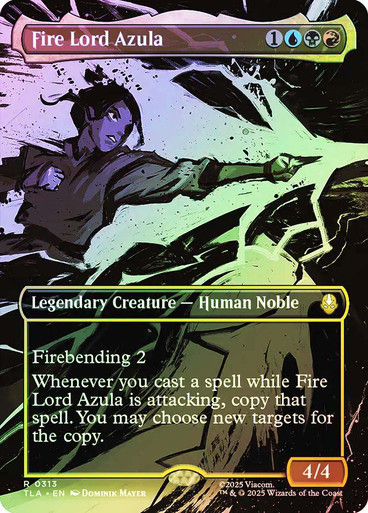 Fire Lord Azula (TLA) (313) / Borderless / Foil