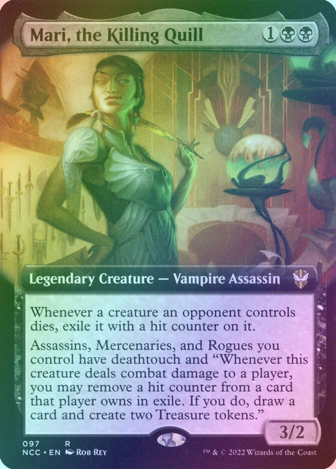Mari, the Killing Quill (NCC) (97) / Extended Art / Foil