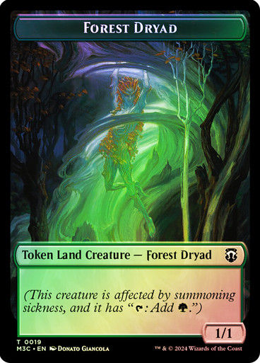 Forest Dryad // Vivien Reid Emblem (TM3C) / Ripple Foil — cara 1 de 2