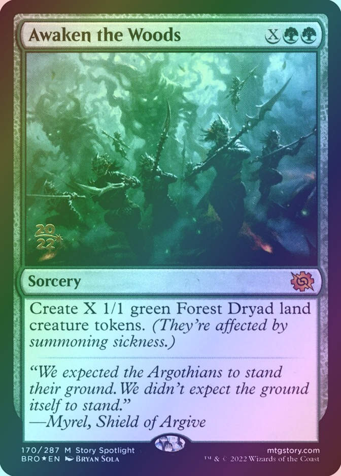 Awaken the Woods (PBRO) (170s) / Foil