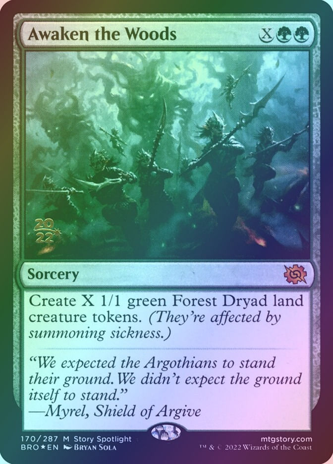 Awaken the Woods (PBRO) (170s) / Foil