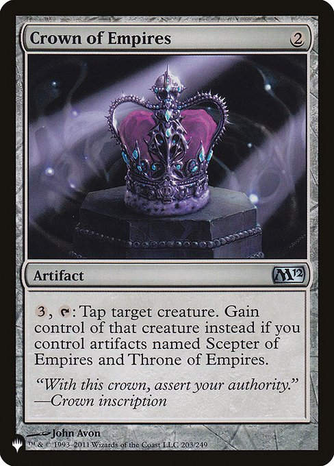 Crown of Empires (PLST) (M12-203)