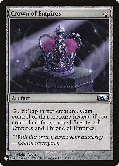 Crown of Empires (PLST) (M12-203)