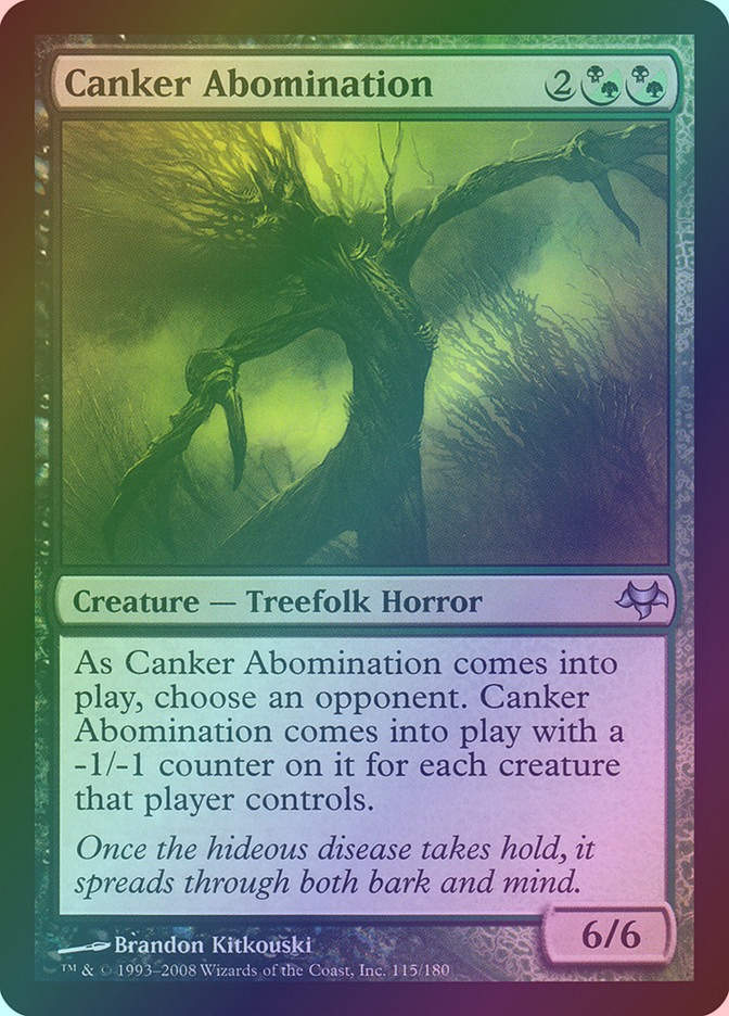 Canker Abomination (EVE) (115) / Foil