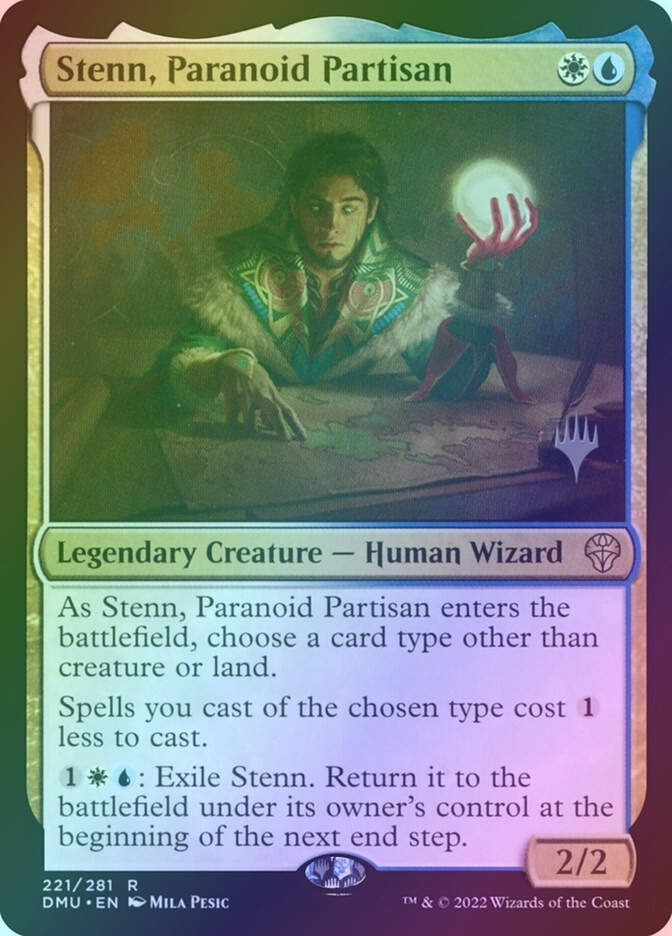 Stenn, Paranoid Partisan (PDMU) (221p) / Foil