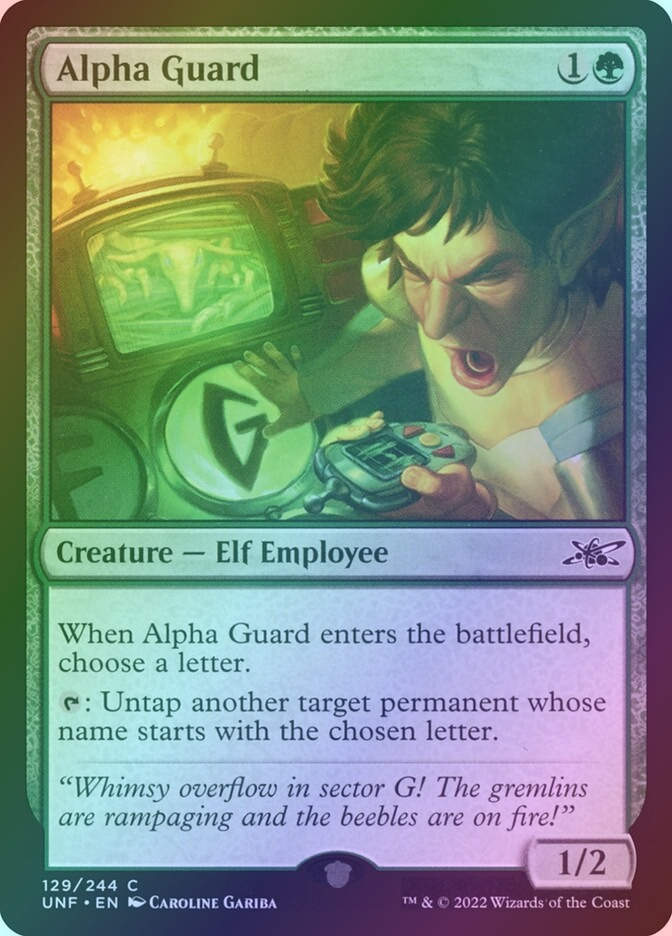 Alpha Guard (UNF) (129) / Foil