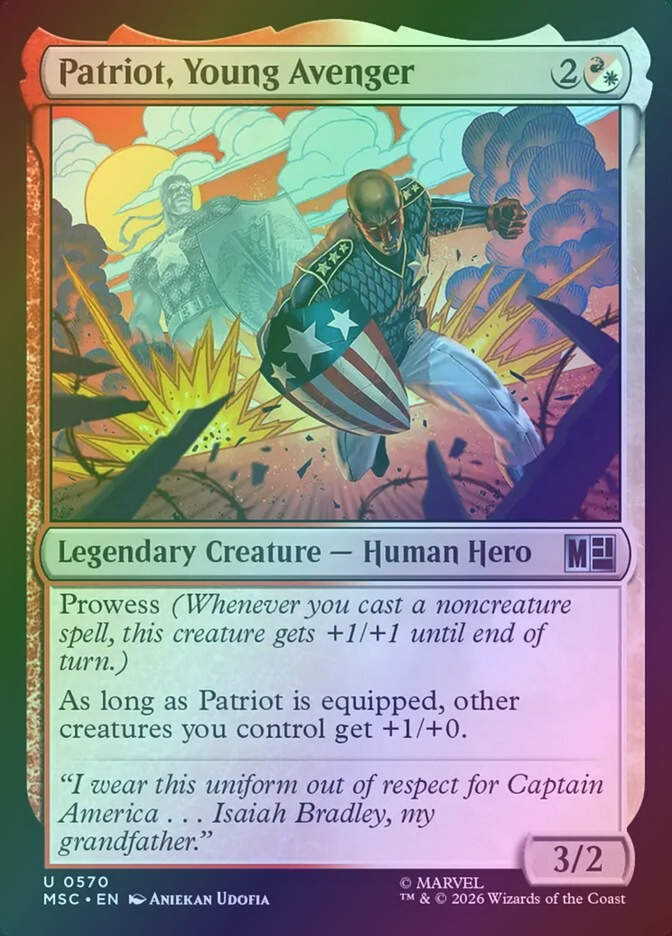 Patriot, Young Avenger (MSC) (570) / Foil