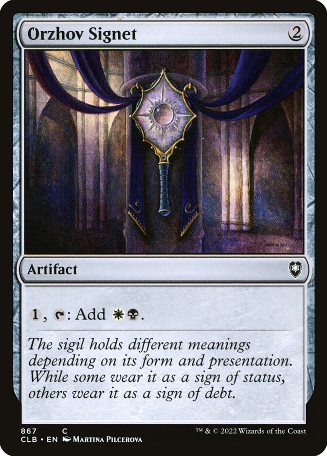 Orzhov Signet (CLB) (867)
