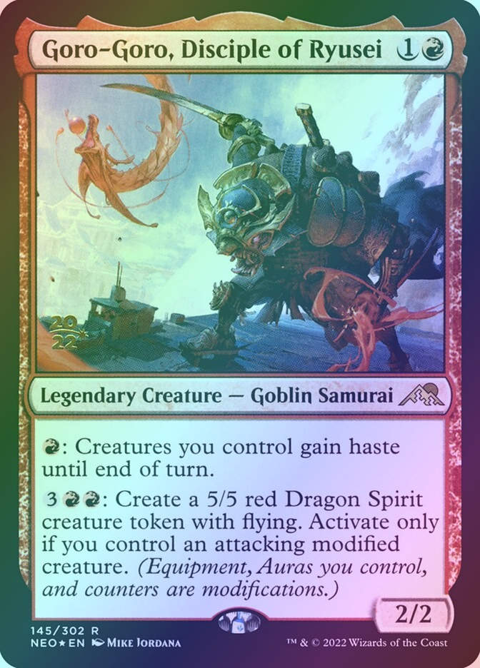 Goro-Goro, Disciple of Ryusei (PNEO) (145s) / Foil