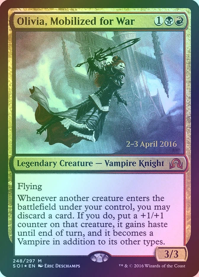 Olivia, Mobilized for War (PSOI) (248s) / Foil