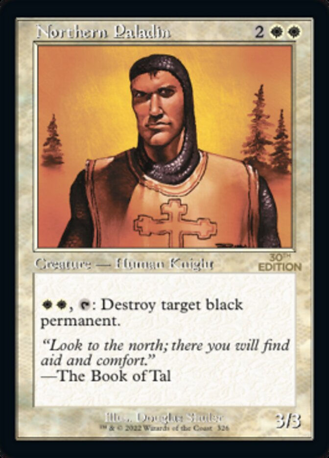 Northern Paladin (30a) / Retro Frame