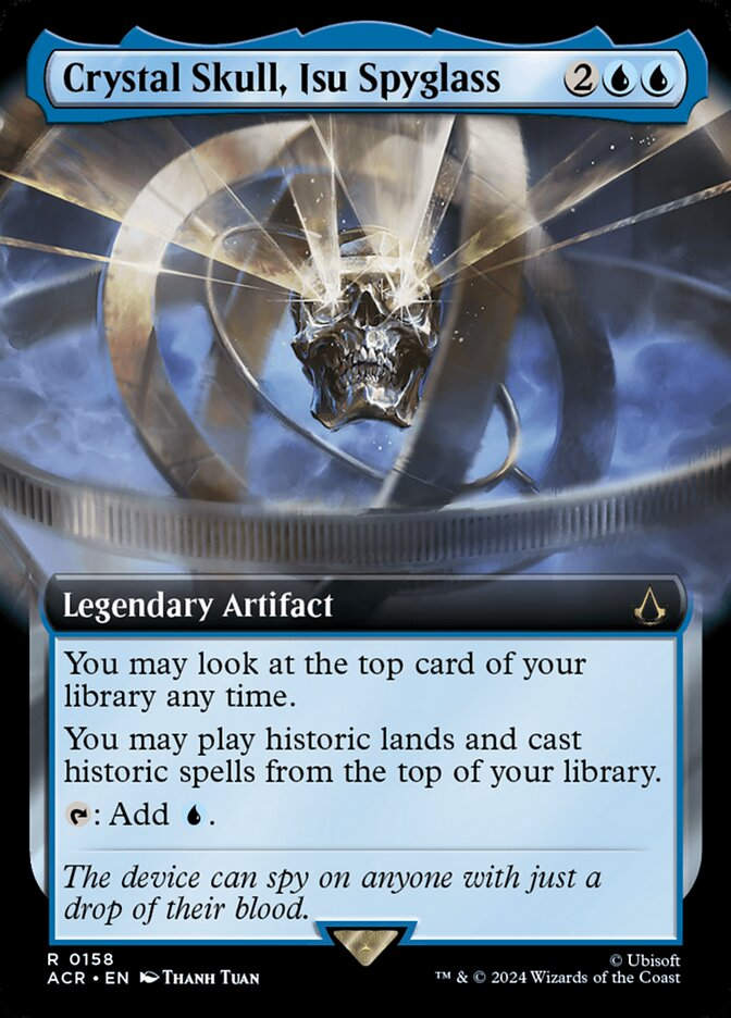 Crystal Skull, Isu Spyglass (ACR) (158) / Extended Art