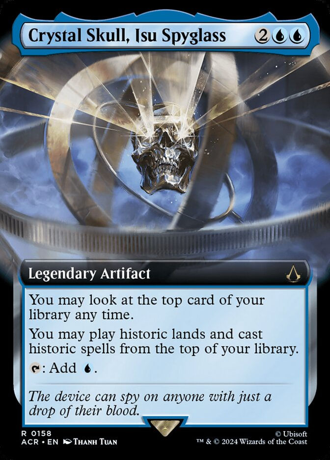 Crystal Skull, Isu Spyglass (ACR) (158) / Extended Art