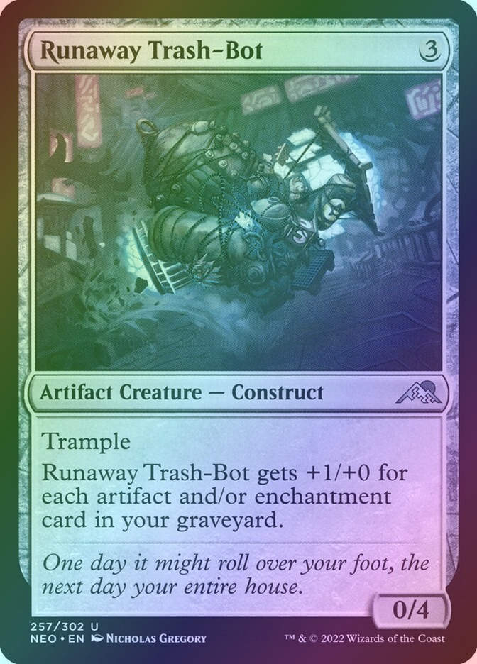 Runaway Trash-Bot (NEO) (257) / Foil