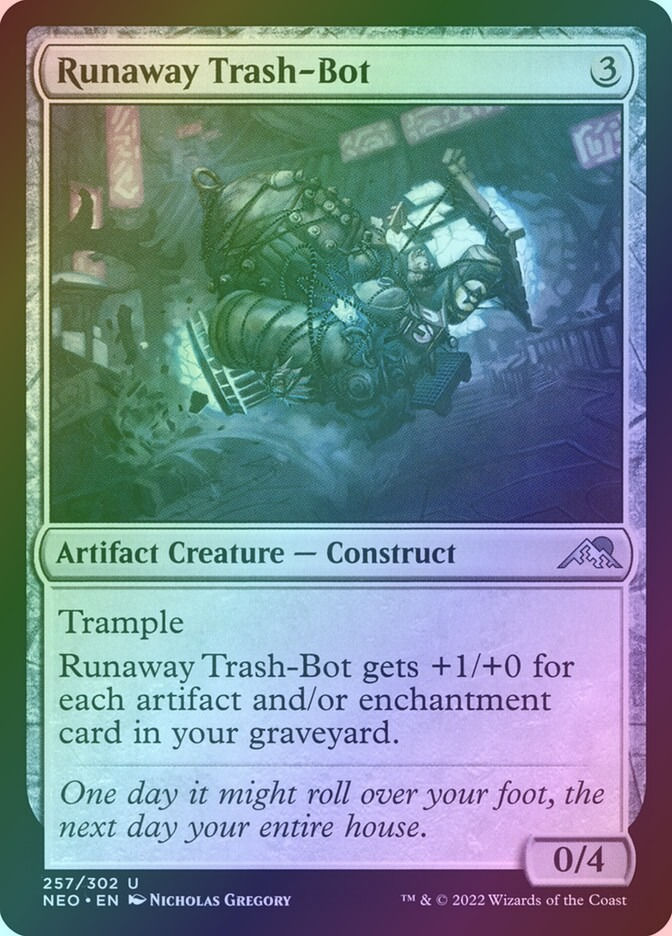 Runaway Trash-Bot (NEO) (257) / Foil
