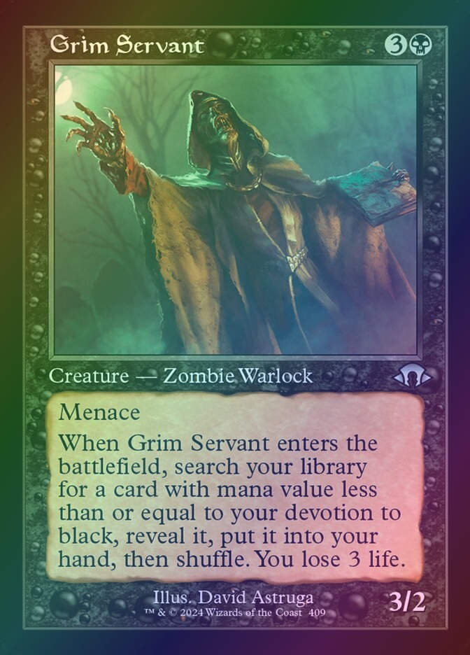 Grim Servant (MH3) (409) / Foil