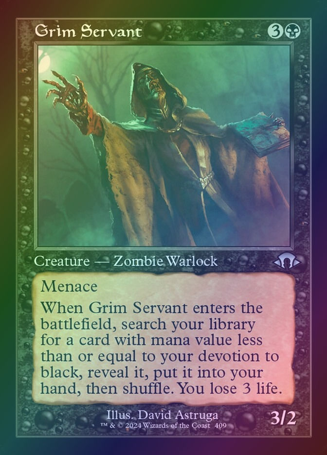 Grim Servant (MH3) (409) / Foil