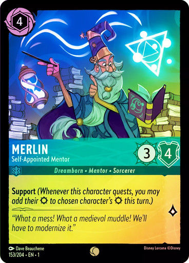 Merlin - Self-Appointed Mentor (LOR_TFC) / Foil