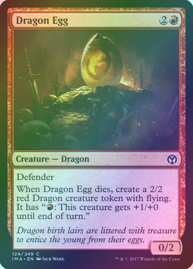 Dragon Egg (IMA) (124) / Foil