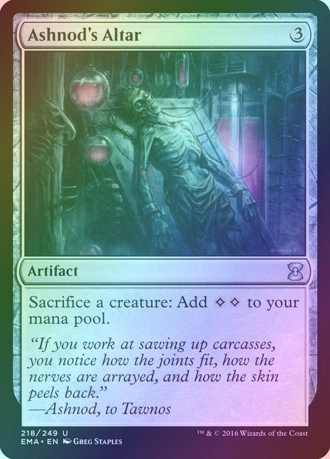 Ashnod's Altar (EMA) (218) / Foil