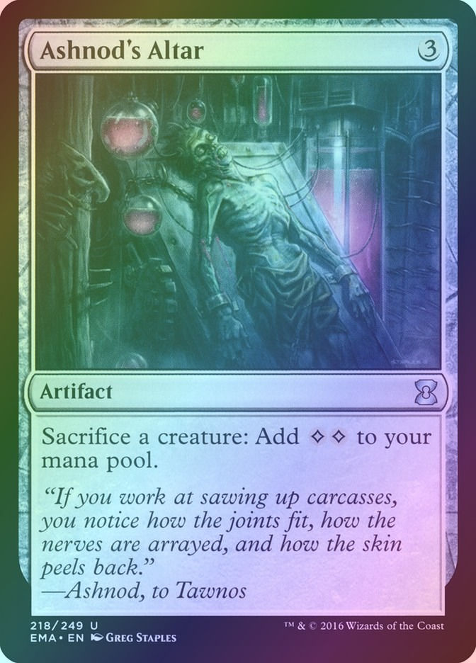 Ashnod's Altar (EMA) (218) / Foil