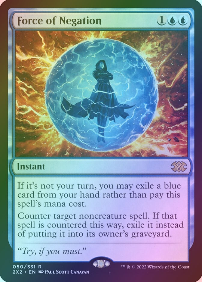 Force of Negation (2X2) (50) / Foil