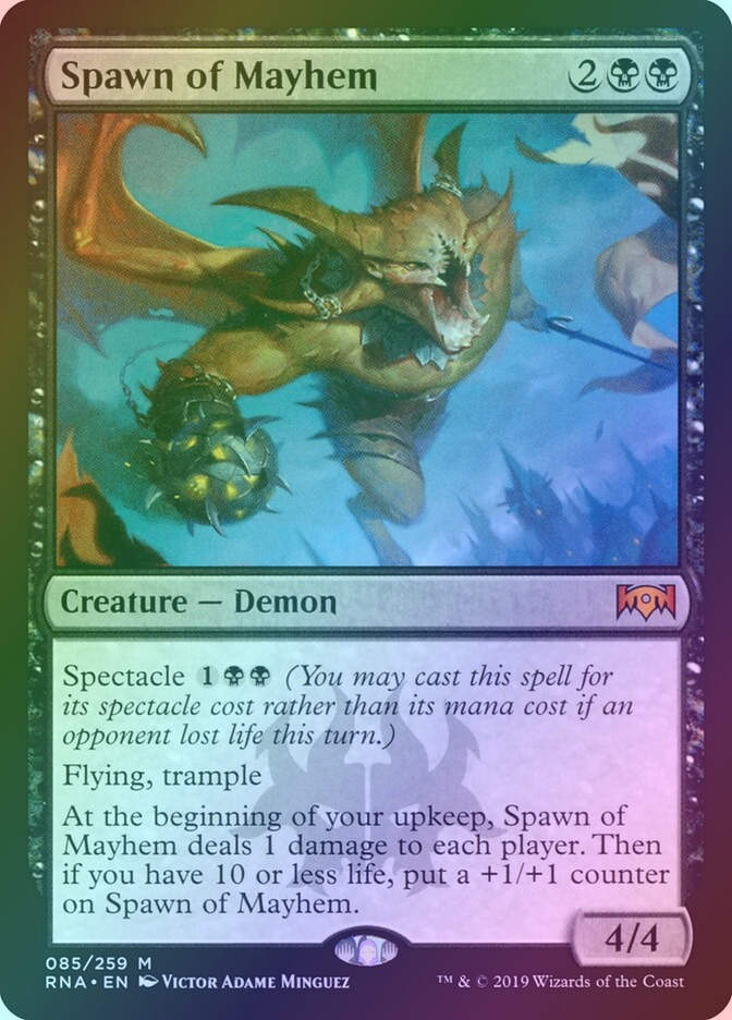Spawn of Mayhem (RNA) (85) / Foil