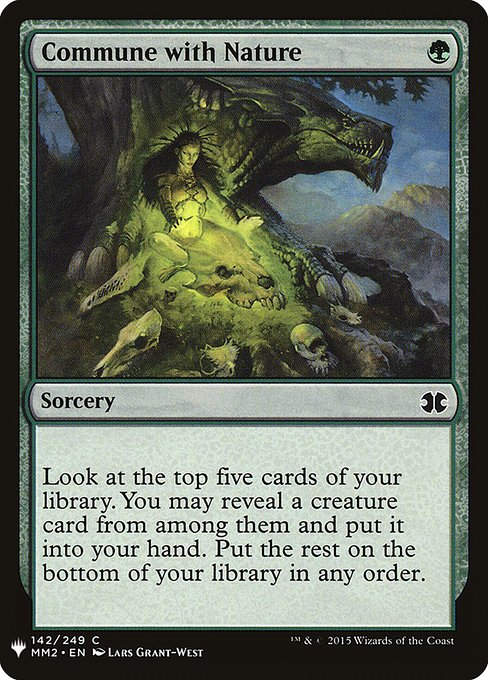Commune with Nature (PLST) (MM2-142)