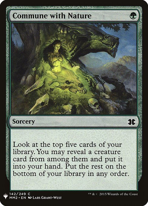 Commune with Nature (PLST) (MM2-142)