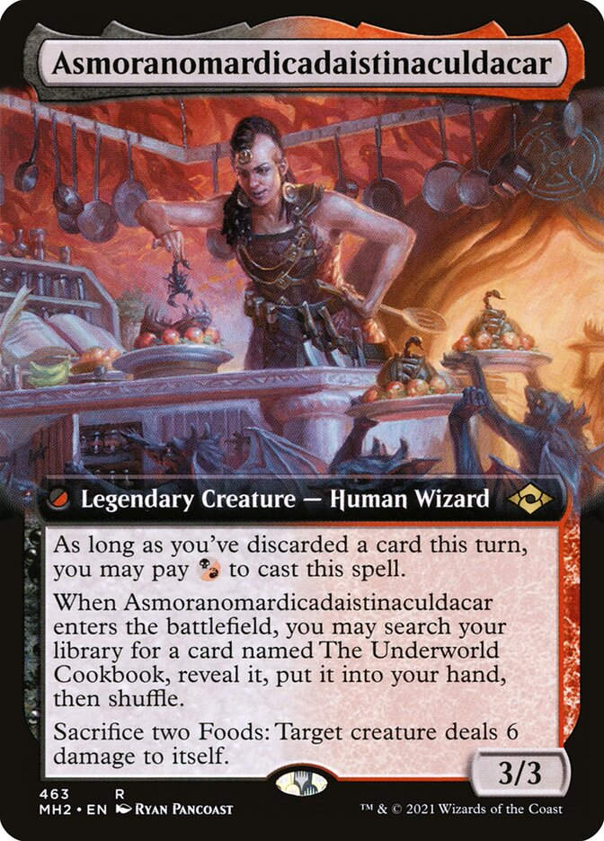 Asmoranomardicadaistinaculdacar (MH2) (463) / Extended Art
