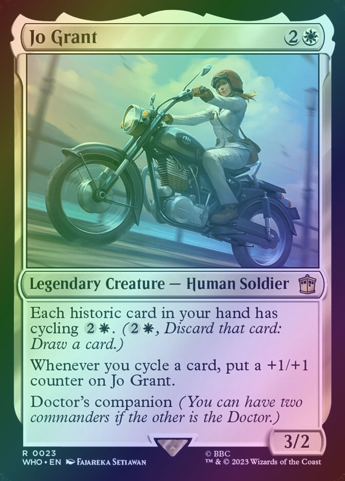 Jo Grant (WHO) (23) / Foil