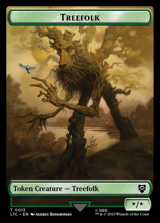 Treefolk // Beast (TLTC) (13 // 10)