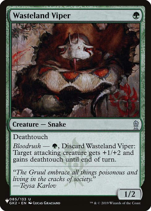 Wasteland Viper (PLST) (GK2-85)
