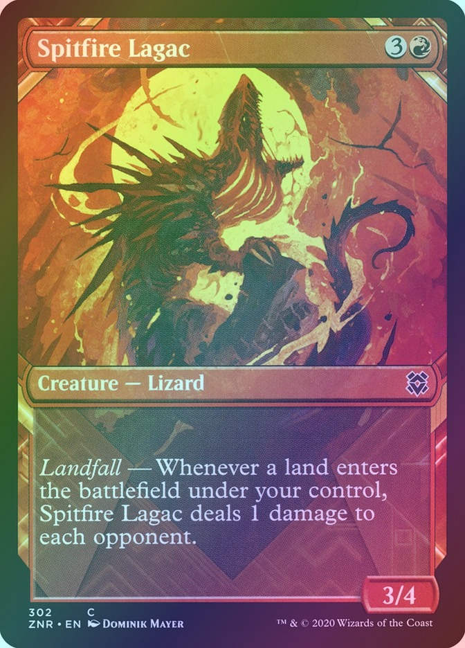 Spitfire Lagac (ZNR) (302) / Showcase / Foil