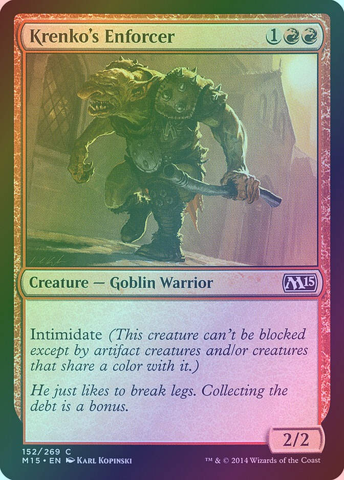 Krenko's Enforcer (M15) (152) / Foil