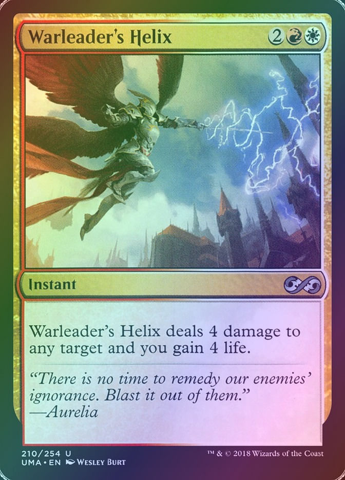 Warleader's Helix (UMA) (210) / Foil