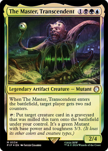 The Master, Transcendent (pip) (534) / Surge Foil