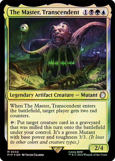 The Master, Transcendent (pip) (534) / Surge Foil