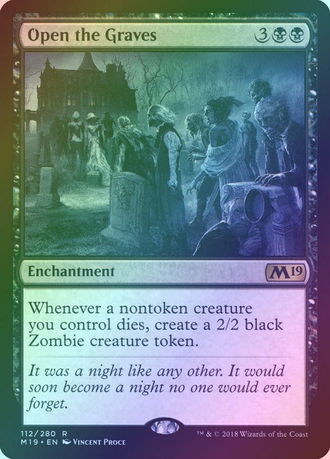 Open the Graves (M19) (112) / Foil