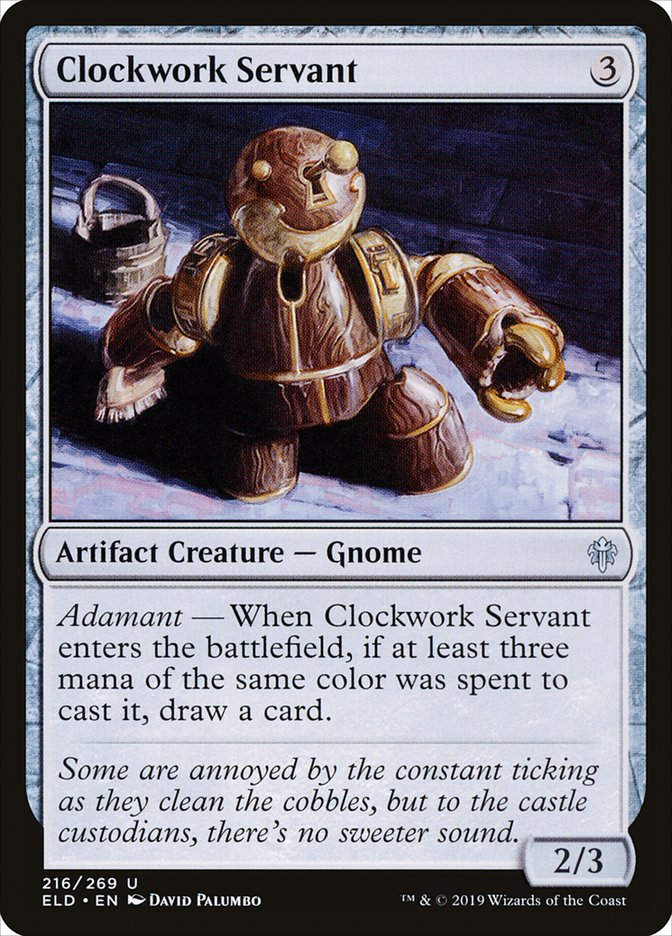 Clockwork Servant (ELD) (216)