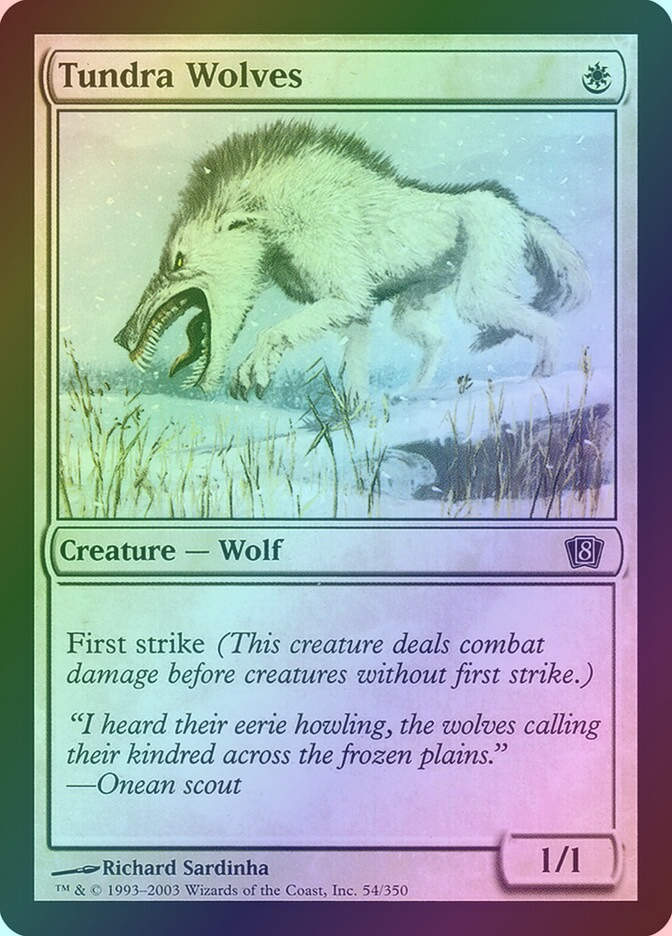Tundra Wolves (8ED) (54★) / Foil