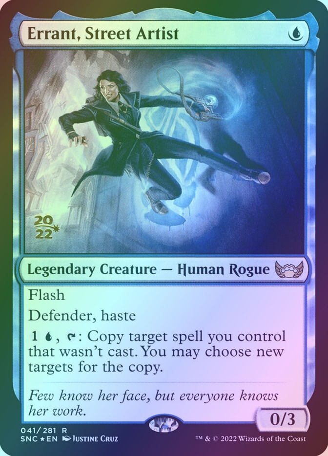 Errant, Street Artist (PSNC) (41s) / Foil
