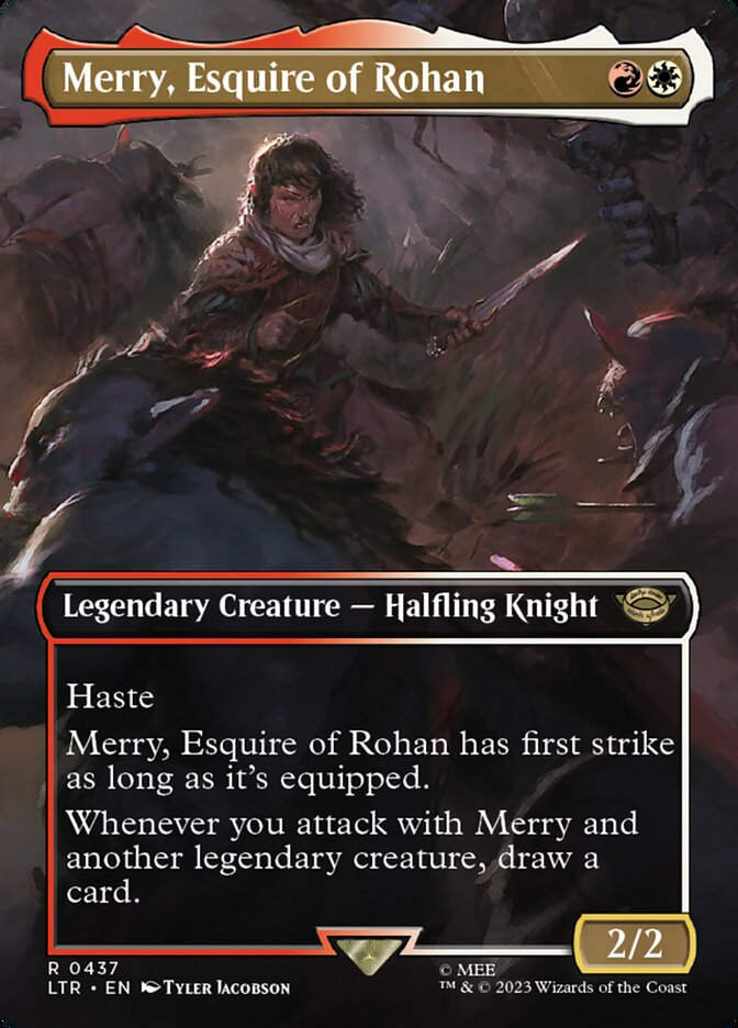 Merry, Esquire of Rohan (LTR) (437) / Borderless
