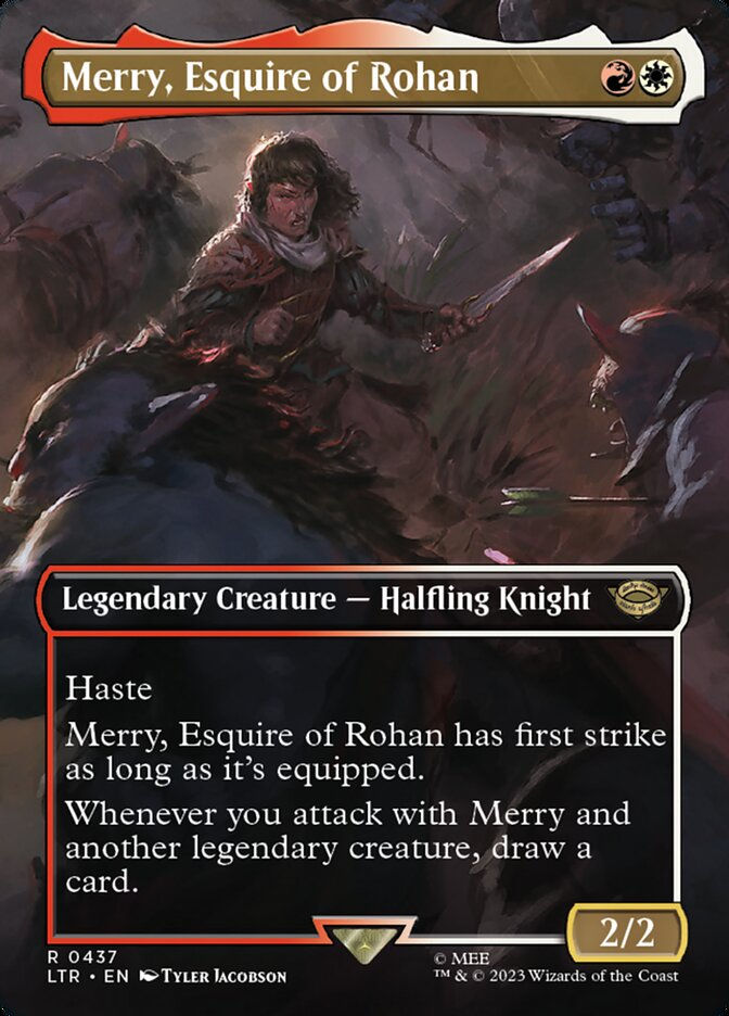 Merry, Esquire of Rohan (LTR) (437) / Borderless