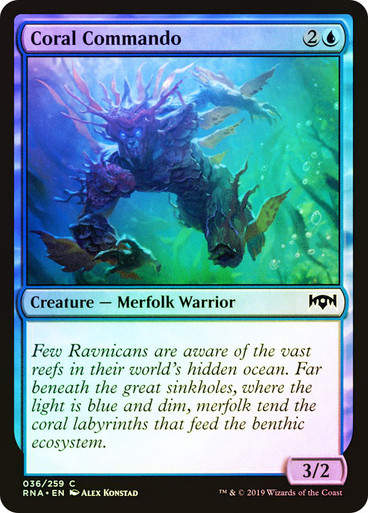 Coral Commando (RNA) (36) / Foil