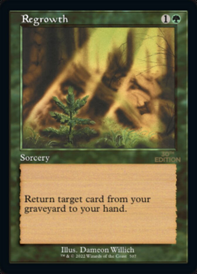 Regrowth (30a) / Retro Frame