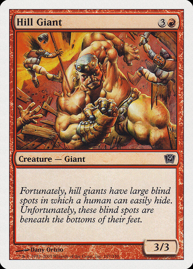 Hill Giant (9ED) (197)
